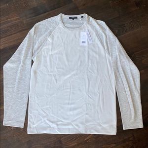 Vince NWT medium Long Sleeve Baseball Tee